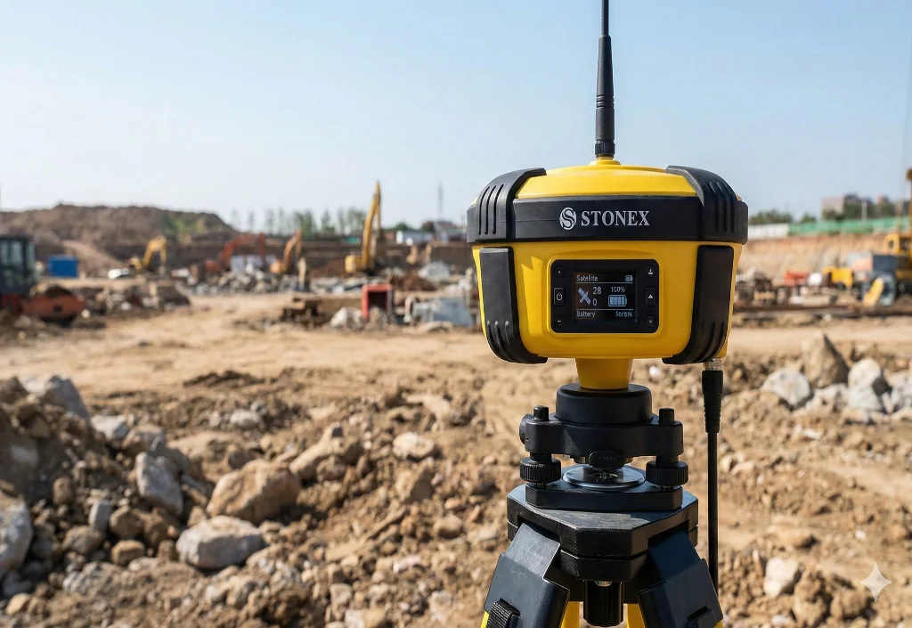 مواصفات جهاز Stonex S990A من رواد المساحة.