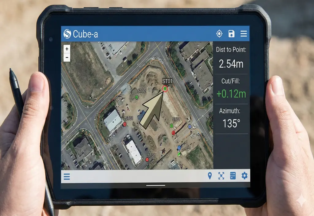 برنامج Cube-a للمساحة على أجهزة ستونيكس